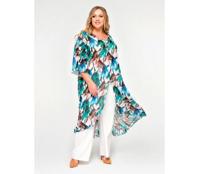 красивые летние туники для полных